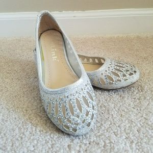 Toddler Girls Jeweled Flats size 9